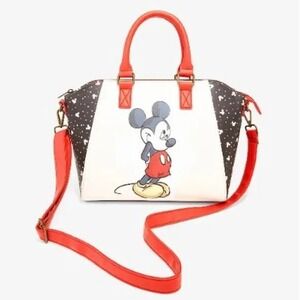 Loungefly Disney Mickey Mouse shy Mickey‎ Satchel Bag Limited Edition